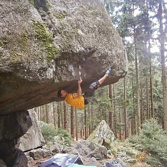 Stráník brothers, autumn boulders in Poland